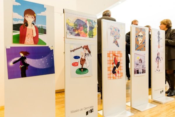 Les dessins du concours Femme ingénieure s'exposent au Musée de Grenoble