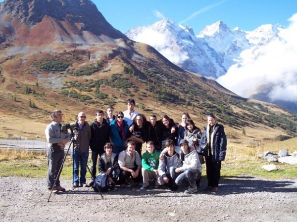 Les élèves dans les Ecrins pour étudier différents types de glaciers dont certains sont condamnés à brève échéance