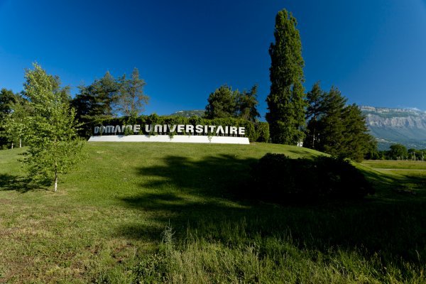 Entrée du Domaine Universitaire Saint Martin d'Hères - Gières