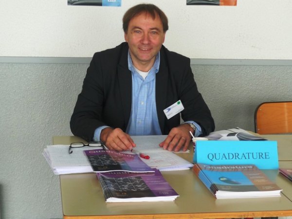 Jean-Paul Truc aux Journées de l'Association des professeurs de mathématiques de l'enseignement public à Grenoble en 2011
