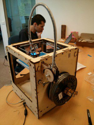 Imprimante 3D au Thninging Orange Lab