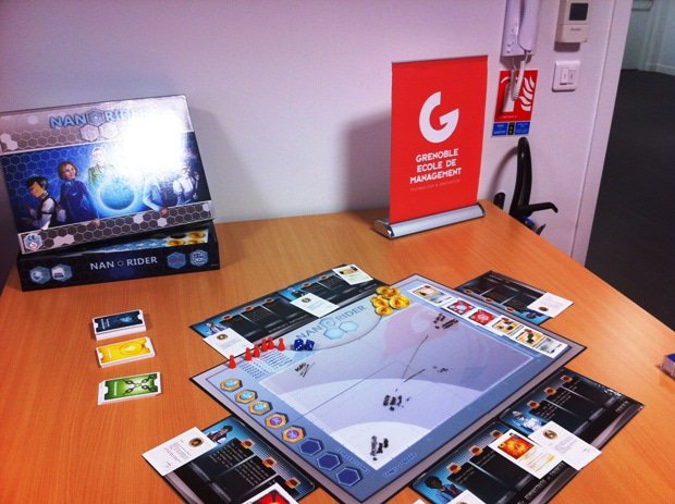 Le serious game sur l'innovation "Nanorider" (c) GEM-CEA