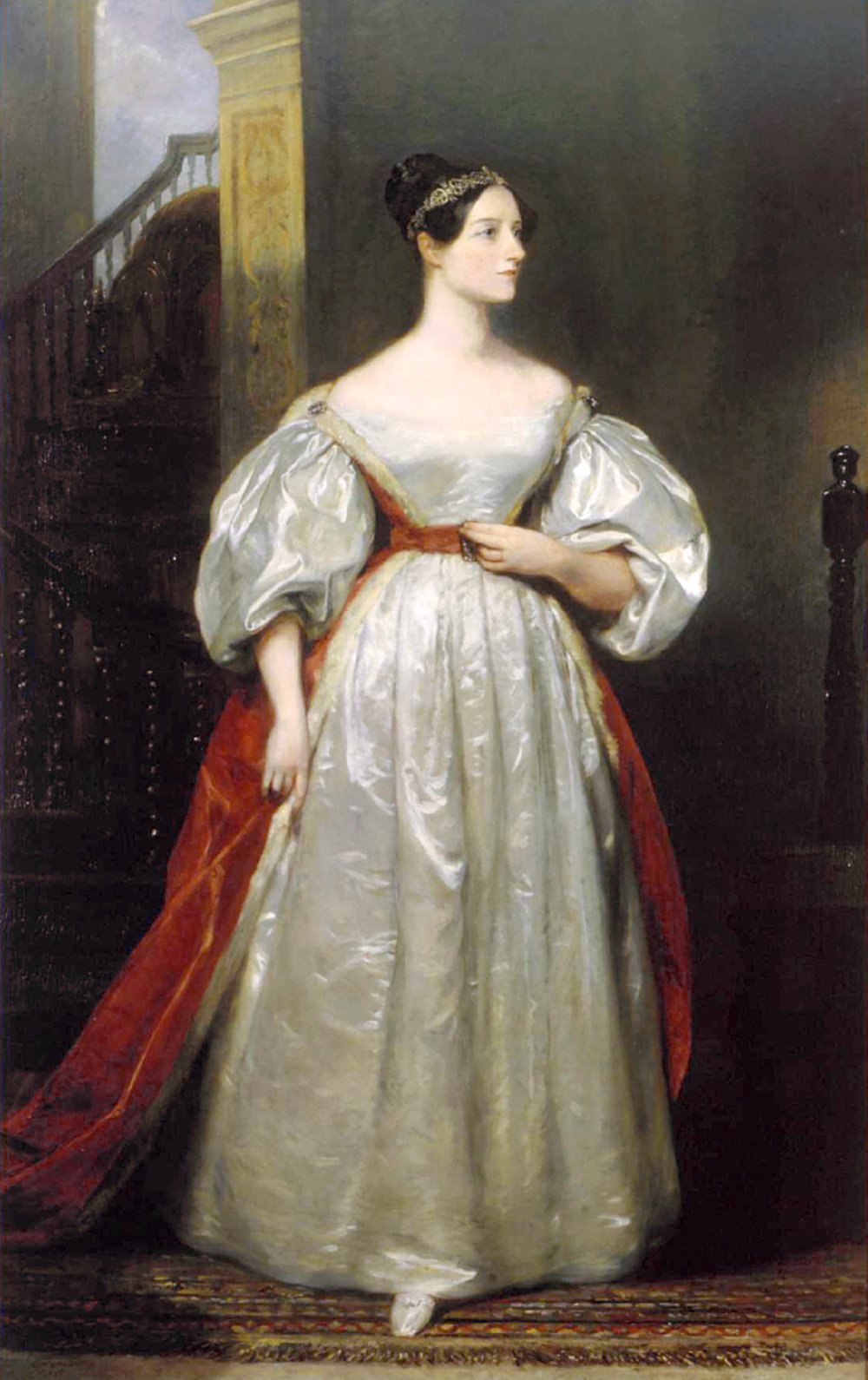 Portrait d'Ada Lovelace datant de 1836, peint par Margaret Sarah Carpenter. (Photo Getty Images)