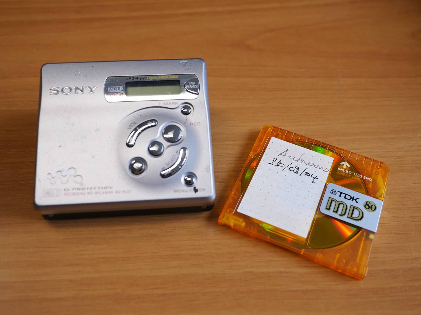 Lecteur de MiniDisc