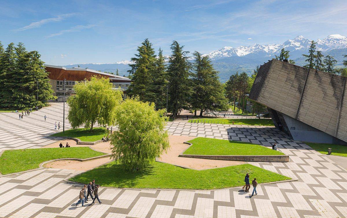 Le campus de l’Université Grenoble Alpes. Credits : UGA