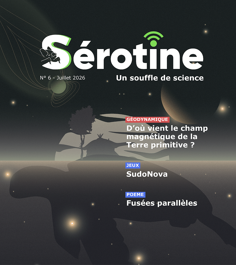 Couverture du 6e numéro de Sérotine